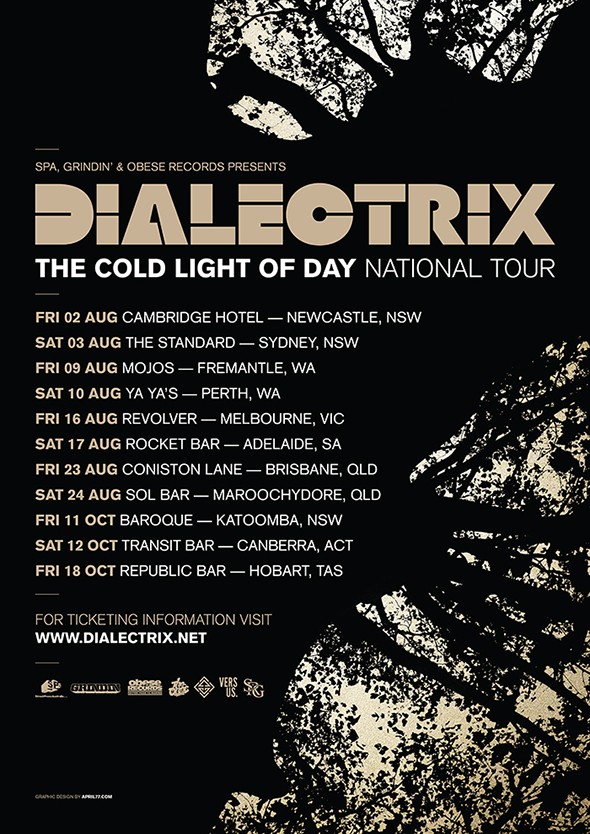 Dialectrix national tour artwork
