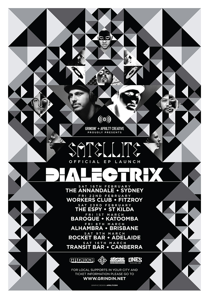 DIALECTRIX “SATELLITE” EP LAUNCH TOUR