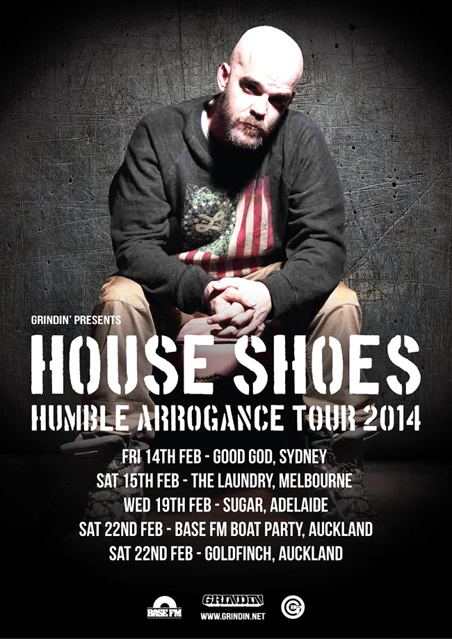 DJ HOUSE SHOES AUSTRALIA / NEW ZEALAND TOUR