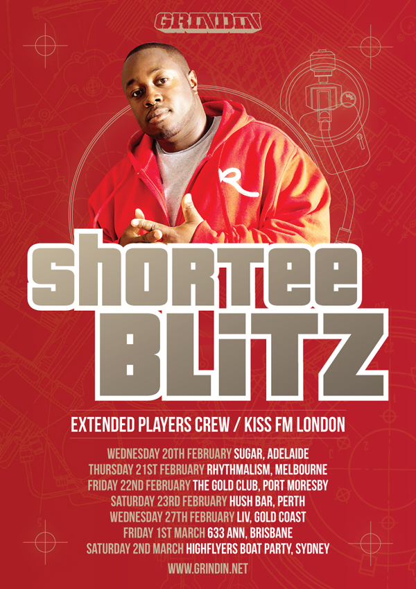 DJ SHORTEE BLITZ AUSTRALIA TOUR